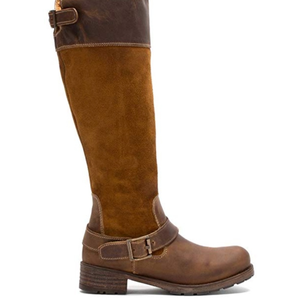 Camel Alice Leather Bos & Co Boots - Waterproof!